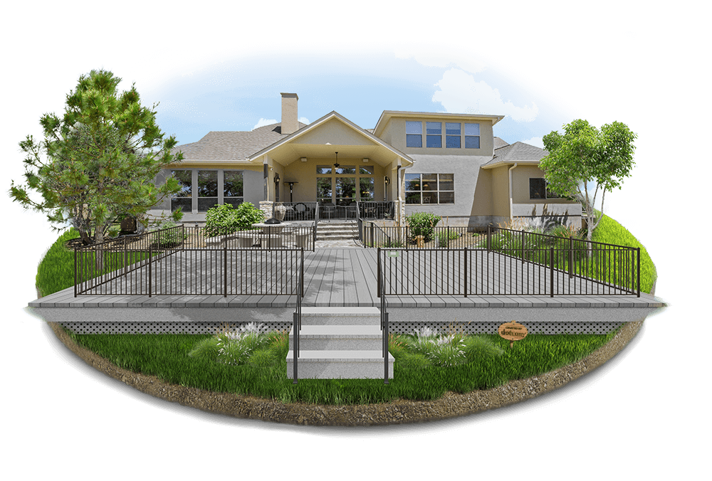 Aluminum railing options in Santa Rosa Beach