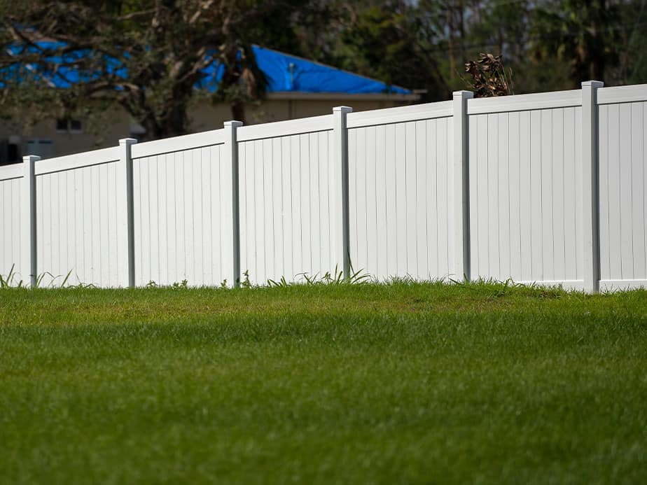 Security Fence Example in Freeport Florida