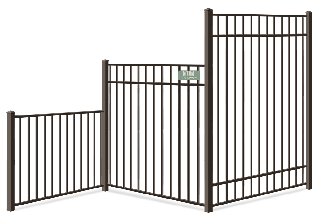 Aluminum fence height options Santa Rosa Beach