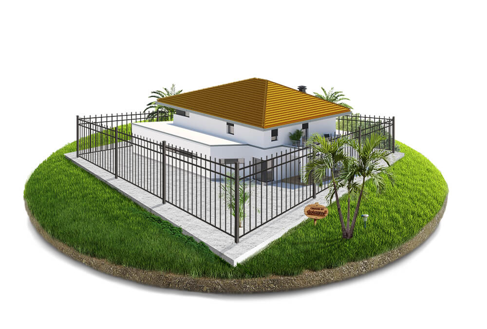 Aluminum Fence Contractor in Santa Rosa Beach