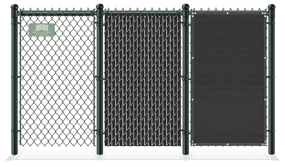 Chain Link Privacy Fence Options In Santa Rosa Beach