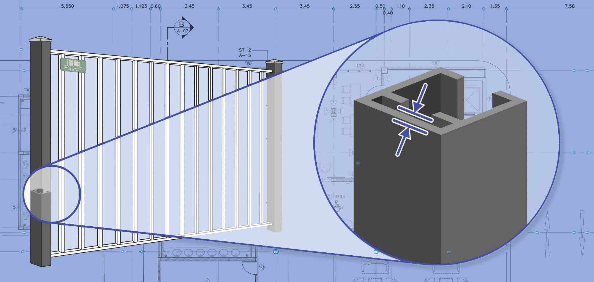Santa Rosa Beach Aluminum fence Posts installation company