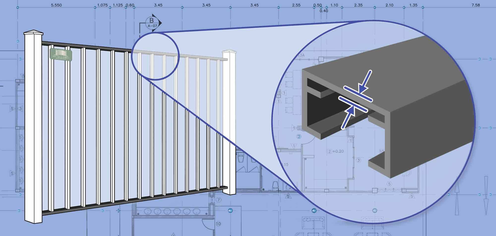 Santa Rosa Beach Aluminum fence Rails installation company