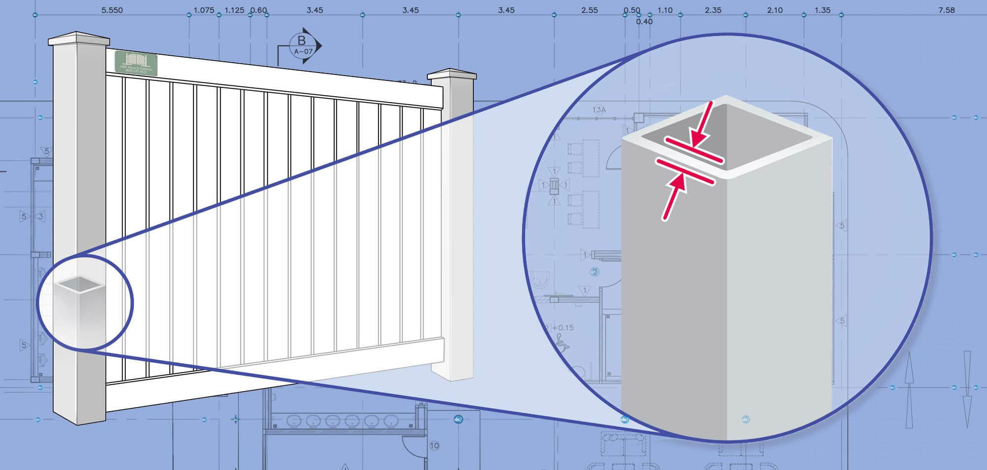 Santa Rosa Beach Vinyl fence Posts installation company