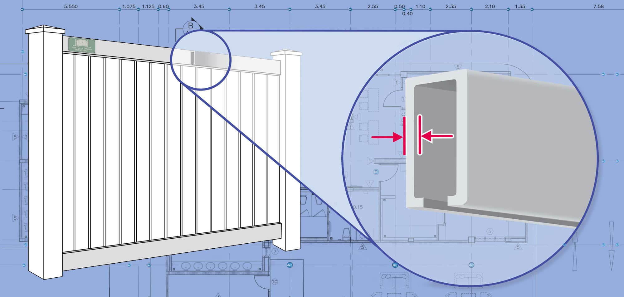 Santa Rosa Beach Vinyl fence Rails installation company