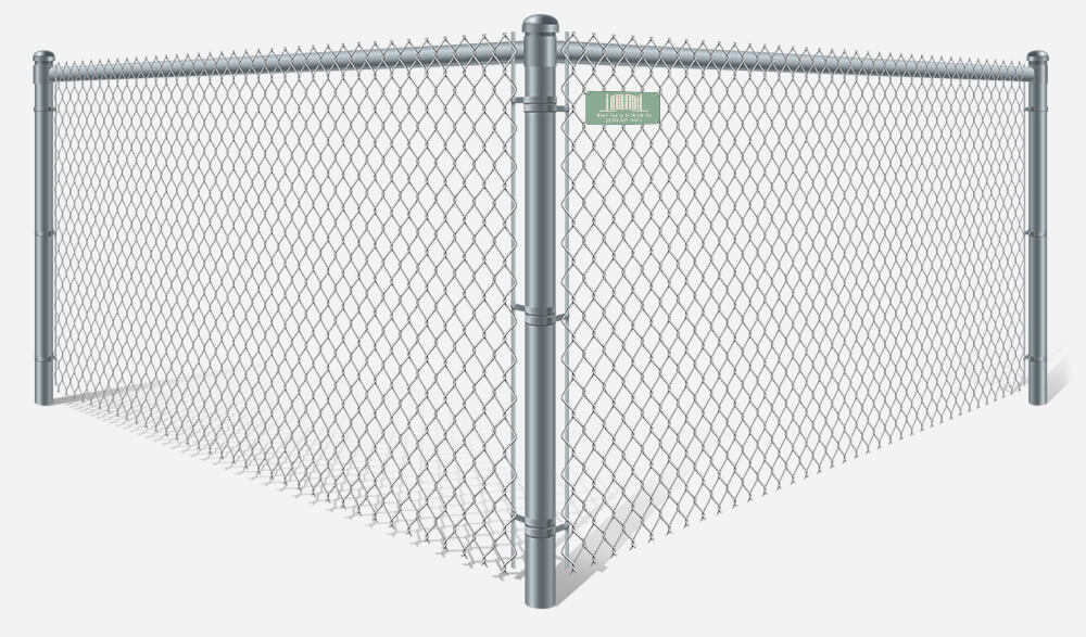 Galvanized chain link fence contractor in Santa Rosa Beach