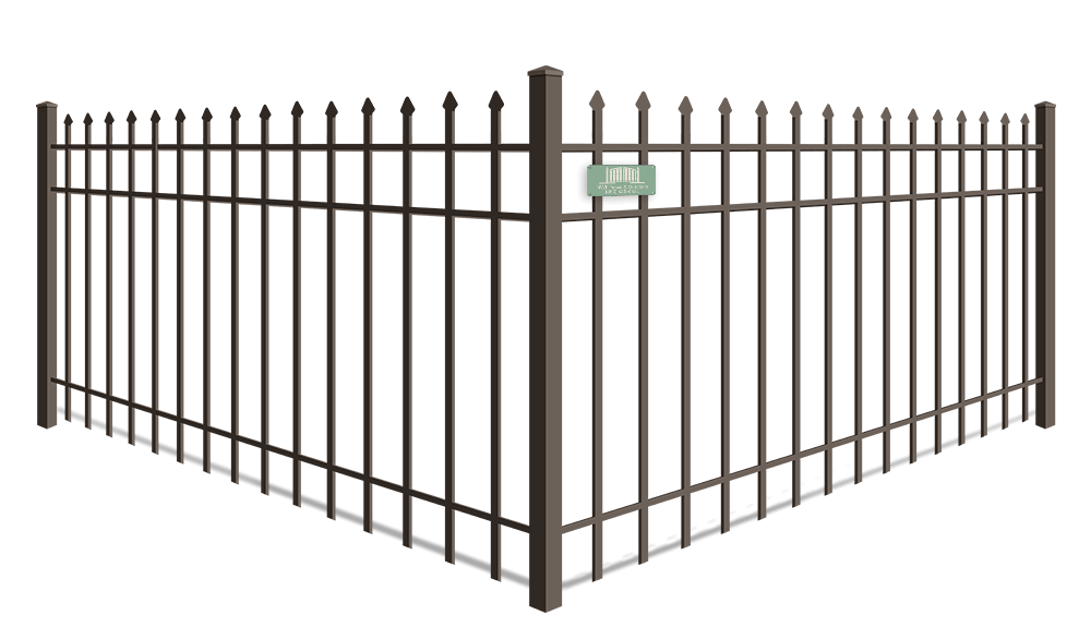 Extended Picket aluminum fence company in Santa Rosa Beach