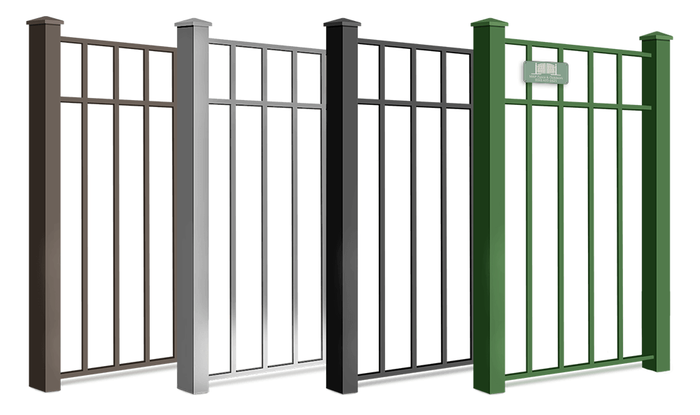 green aluminum fence company in Santa Rosa Beach