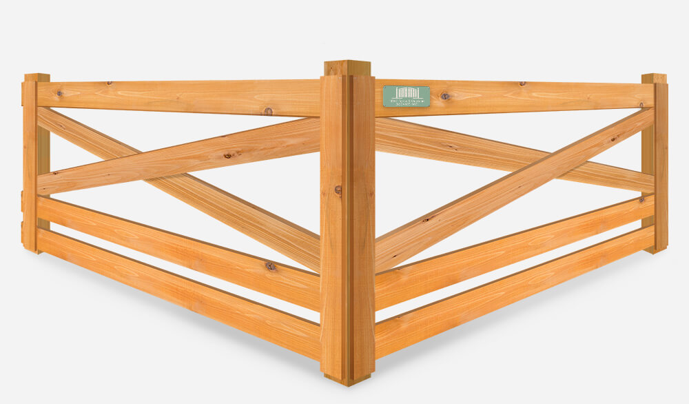 Crossbuck wood fence company in Santa Rosa Beach