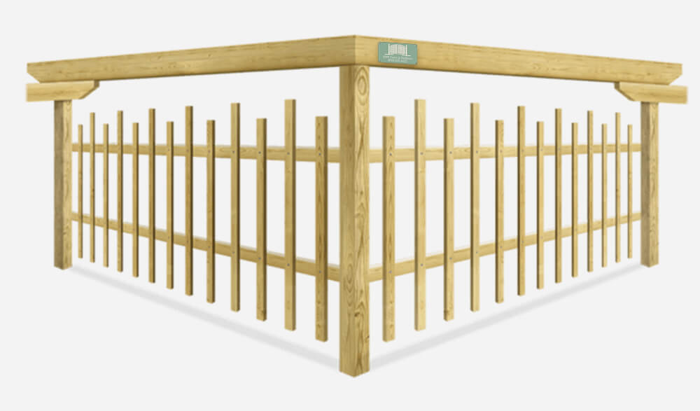 Custom wood fence company in Santa Rosa Beach