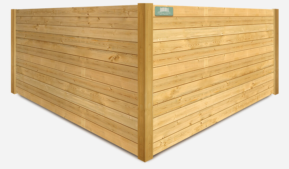 Horizontal wood fence company in Santa Rosa Beach