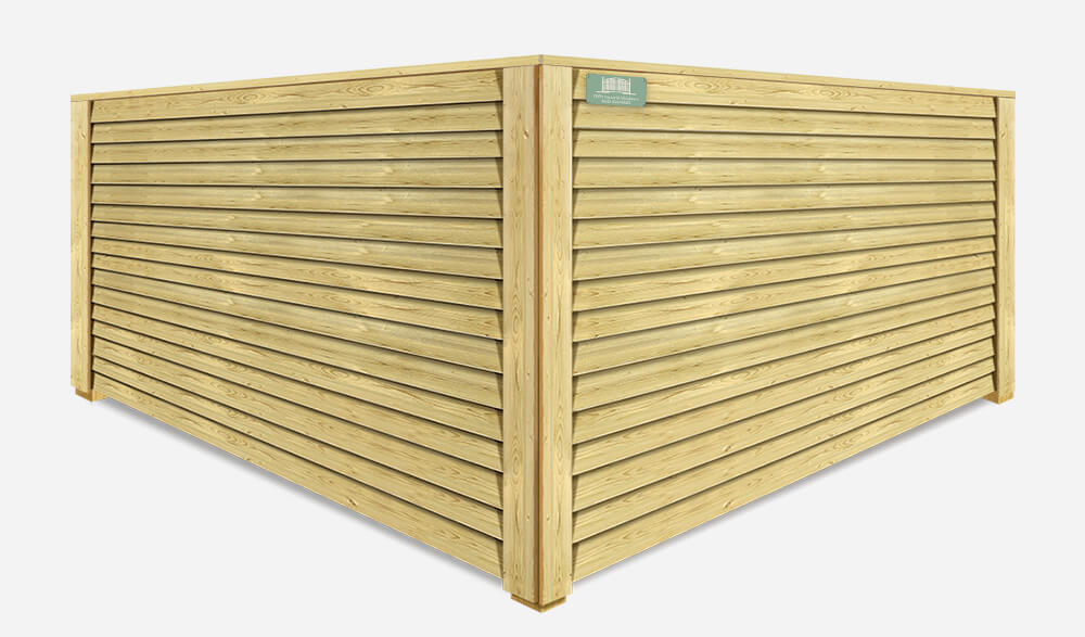 Lapped wood fence company in Santa Rosa Beach
