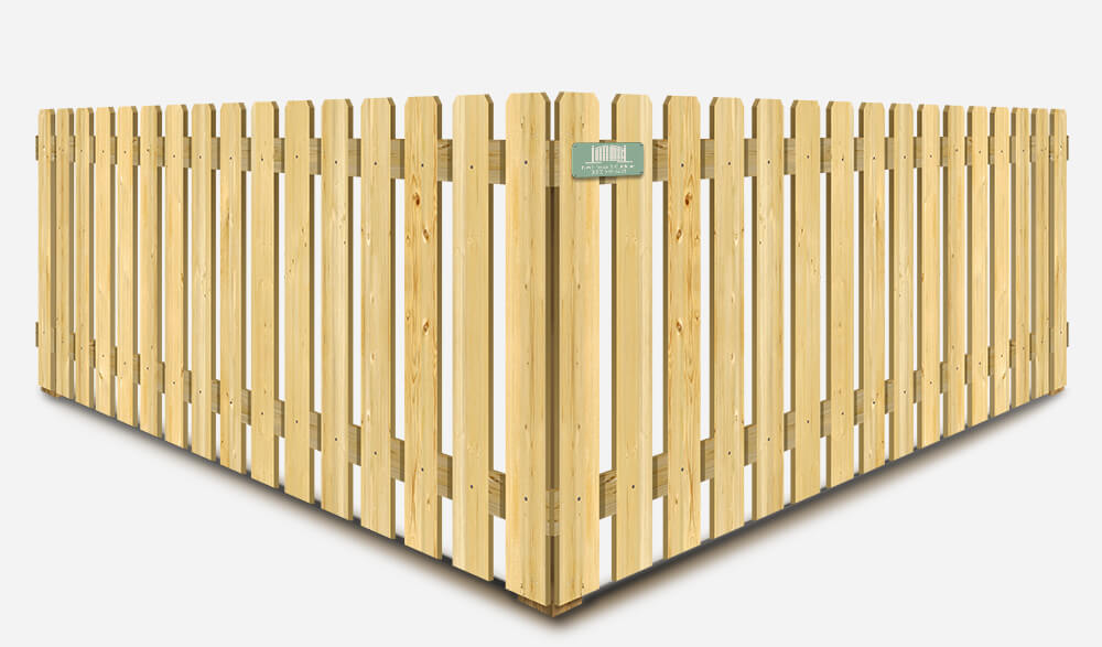 Picket wood fence company in Santa Rosa Beach