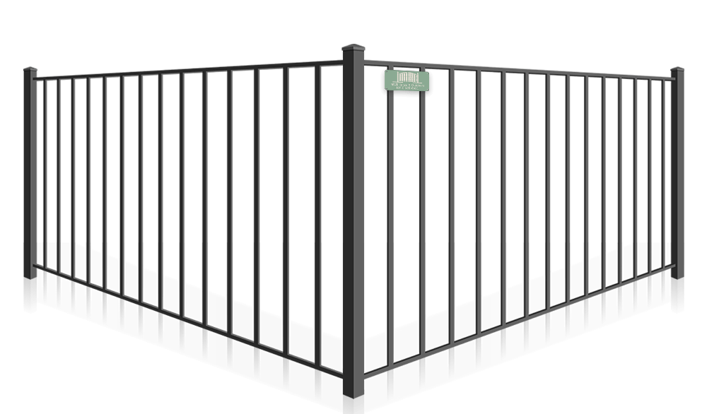 2 Rail wrought iron fence company in Santa Rosa Beach