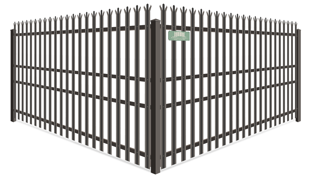 Trident Security wrought iron fence company in Santa Rosa Beach
