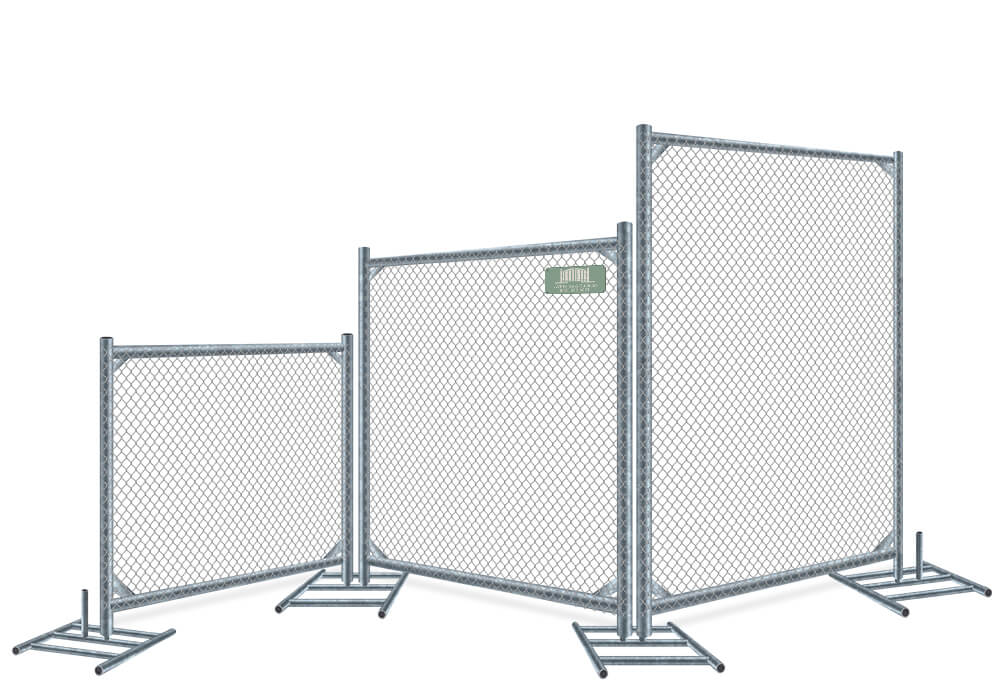 Temporary fence height options Santa Rosa Beach