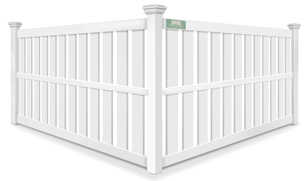 Semi-Privacy vinyl fence contractor in Santa Rosa Beach