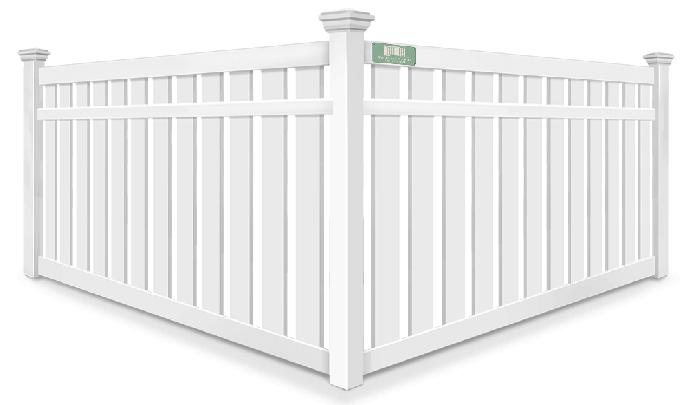 Semi-Privacy vinyl fence contractor in Santa Rosa Beach