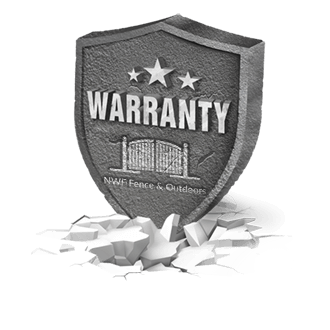 NWF Fence warranty badge